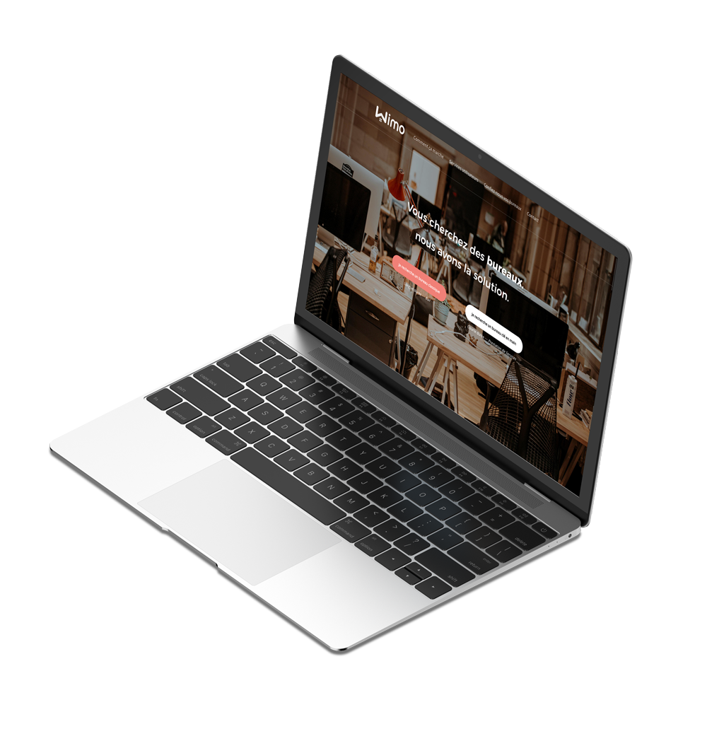 Aperçu du site Wimo