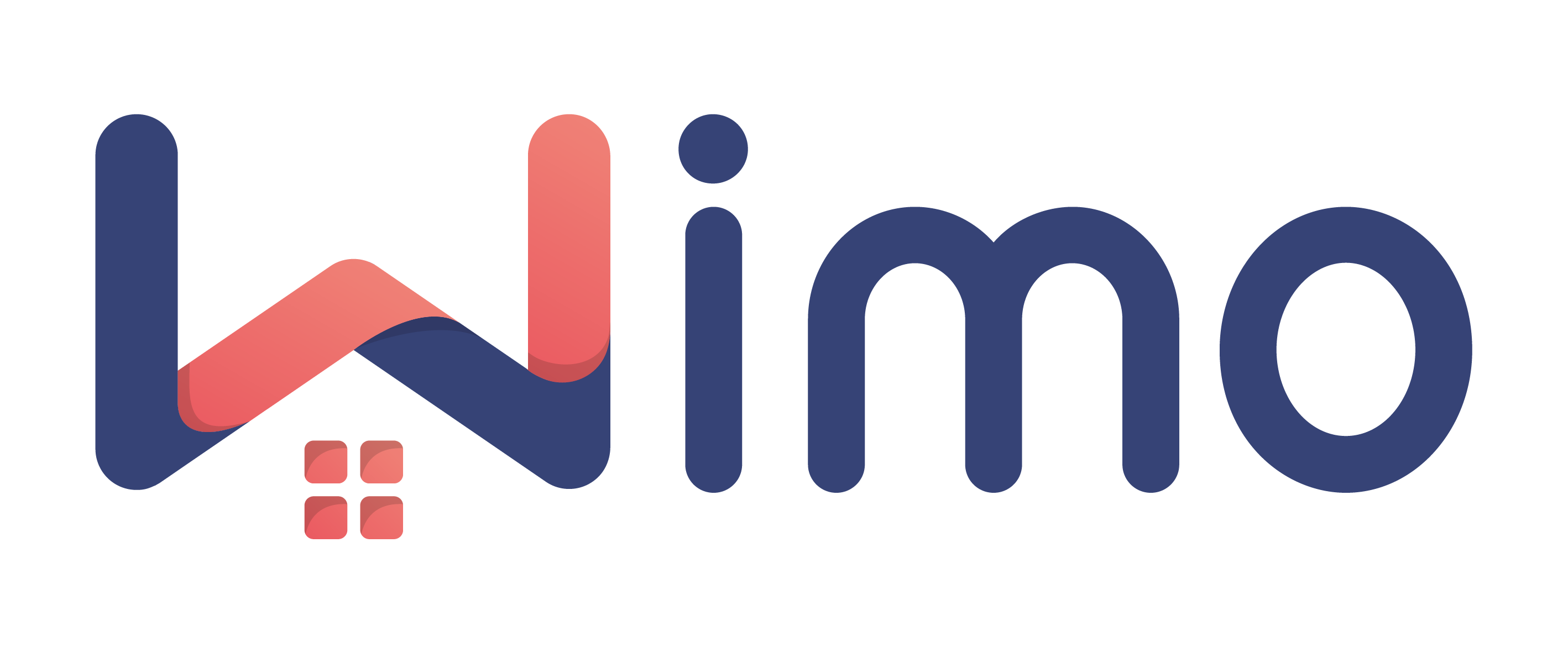 Logo allongé de l'entreprise Wimo