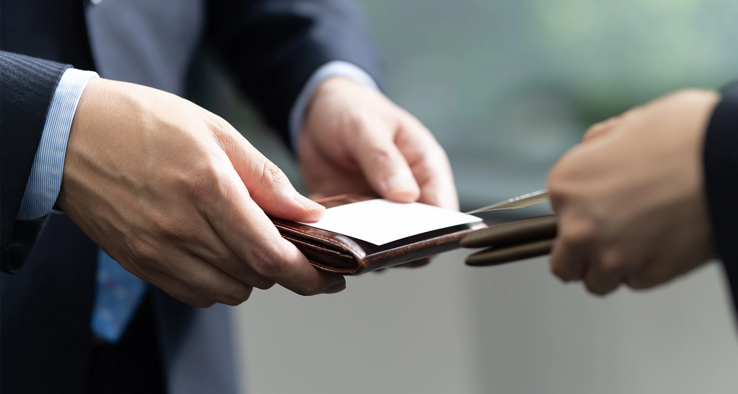 article de blog carte de visite impactante