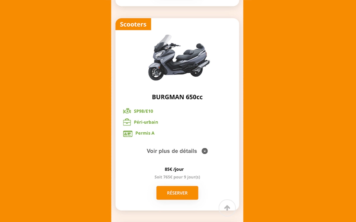 Club Scooter Location